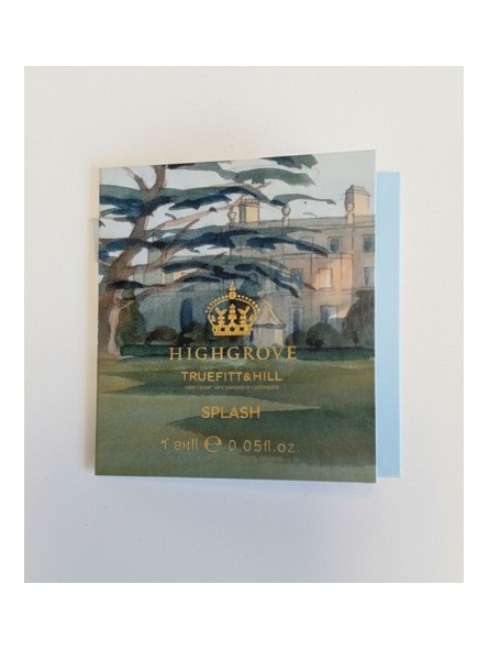 Muestra Highgrove Colonia 1.5ml Truefitt & Hill