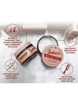 Suavecito Matte Hair Cream with DHT Blocker 113gr