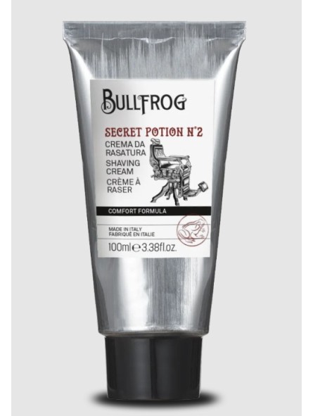 Bullfrog Secret Potion nº2 Shaving Cream Confort Formula 100ml