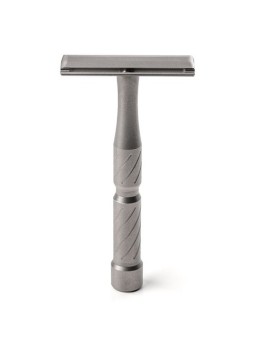 Maquinilla de Afeitar Acero Inox. Vector Titanium Monofilo Satinada Blackland