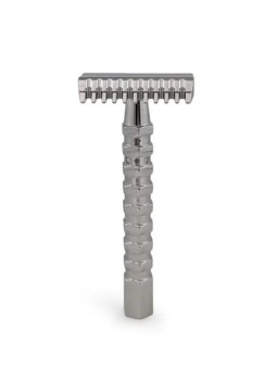 Razorock Daily Double Open Comb + Safety Razor Cyber SS Handle