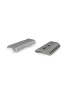 Razorock Daily Double Open Comb + Safety Razor Cyber SS Handle