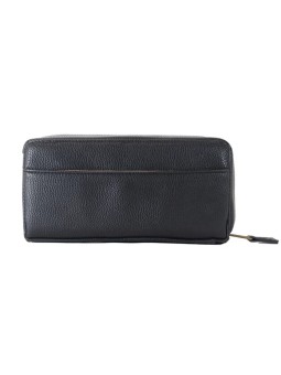 Neceser de Viaje Cuero Negro Brosh