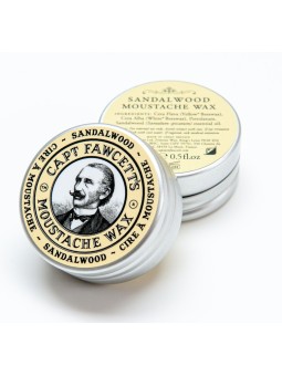 Cera de bigote Captain Fawcett Sándalo 15ml