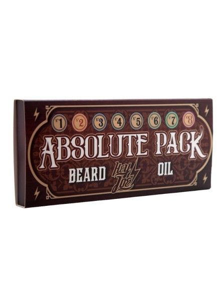 Hey Joe Absolute Pack Beard Oils 8x3ml