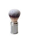 Epsilon Chrome Metallic Handle Shaving Brush Synthetic Hair 50/22mm