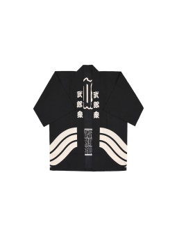 Kimono Original Negro Happi Brosh