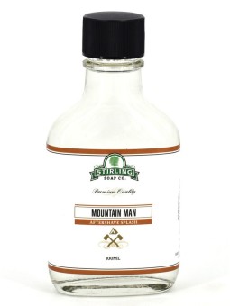 Stirling Shaving Soap Mountain Man After Shave Lotion 100ml