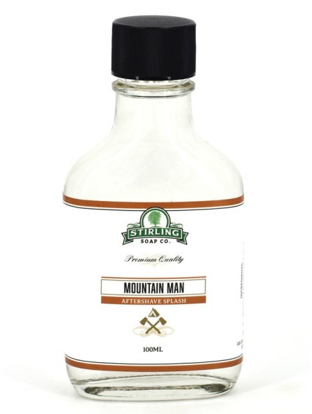 Stirling Shaving Soap Mountain Man After Shave Lotion 100ml