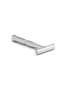 Maquinilla de Afeitar Acero Inox. Vector Monofilo Brillo Blackland