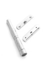 Maquinilla de Afeitar Acero Inox. Vector Monofilo Brillo Blackland