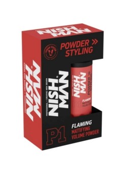 Nishman Flaming Powder Styling Mattifying Volume Light Control P1