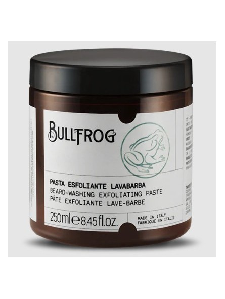 Pasta Exfoliante Cuidado de Barba Bullfrog 250ML
