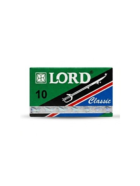 10 Cuchillas de afeitar Doble Hoja Lord Súper Inox