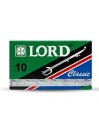 10 Cuchillas de afeitar Doble Hoja Lord Súper Inox