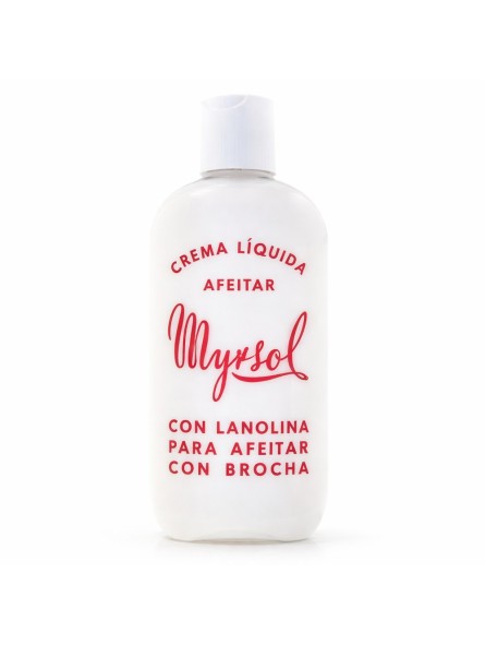 Crema líquida de afeitar Myrsol 200ml.