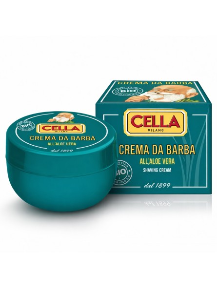 Jabón de Afeitar Orgánico BIO Alloe Vera Cella Milano 150ml