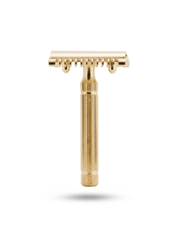 Fatip Double Edge Safety Razor Open Comb Gold Piccolo