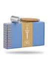 Fatip Olive Wood Double Edge Safety Razor Open Comb