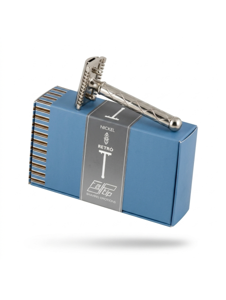 Fatip ''Retro'' Nickel Open Comb Double Edge Safety Razor