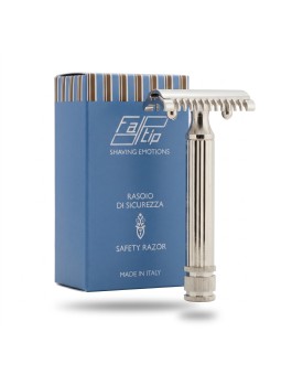 Fatip ''Grande'' Nickel Open Comb Safety Razor