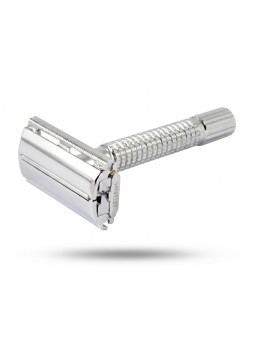Timor Butterfly Safety Razor Shiny Chrome