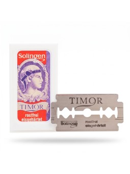 10 Hojas de Afeitar Doble Filo Timor