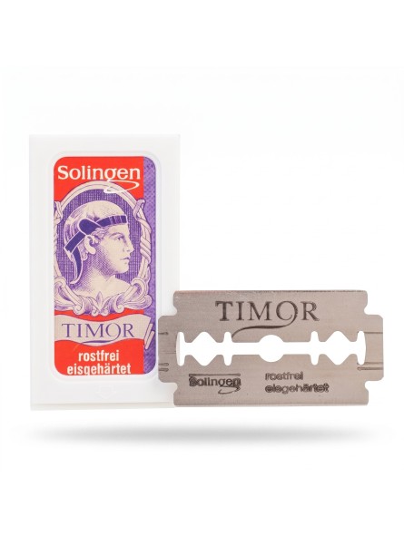 10 Hojas de Afeitar Doble Filo Timor