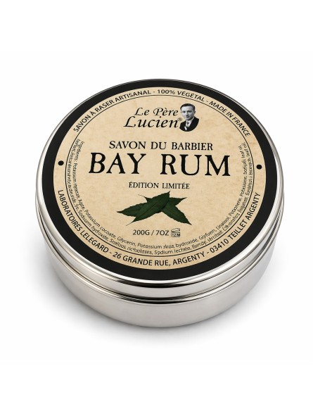 Le Père Lucien Bay Rum Shaving Soap 200g