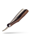 Navaja de Afeitar Feather Artist Club SS Madera Escocesa