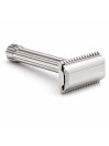 Maquinilla de Afeitar Acero Inox. Blackbird Peine Abierto Brillo Blackland