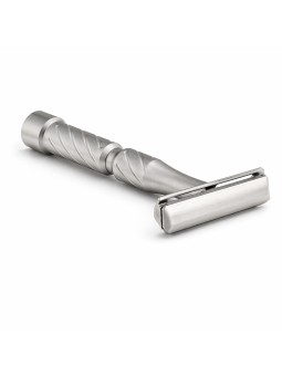 Maquinilla de Afeitar Acero Inox. Vector Monofilo Mecanizado Blackland