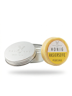 Haslinger Honey Shaving Soap with Case 60gr