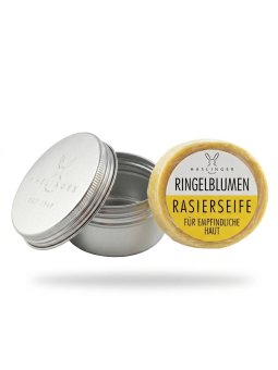 Haslinger Calendula Shaving Soap with Case 60gr