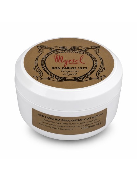 Crema de Afeitar Myrsol Don Carlos 1972 150gr