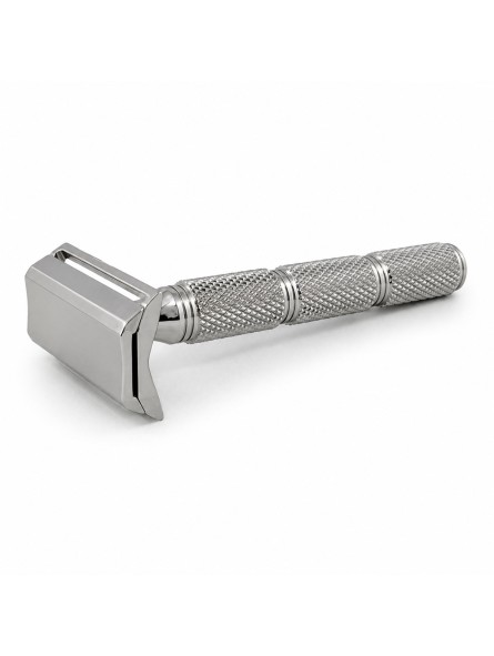 Razorock Daily Smooth Standard Safety Razor Super Knurl SS Handle