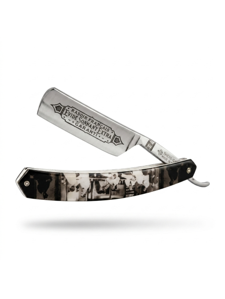 Thiers Issard Straight Razor 6/8 1196 Inlay Sonnat Extra Barber