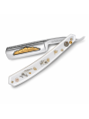 Navaja 6/8 Thiers Issard Spartacus Mango Oro Mecanismo Blanc