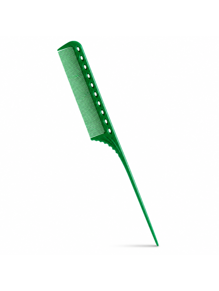 Ys Park Plastic Pick Comb Green 220mm