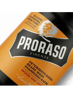 Proraso Wood and Spice Beard Shampoo 500 ml.