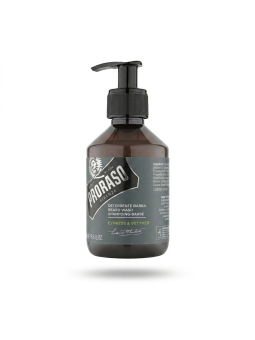 Proraso Cypress and Vetiver Beard Shampoo 200ml.