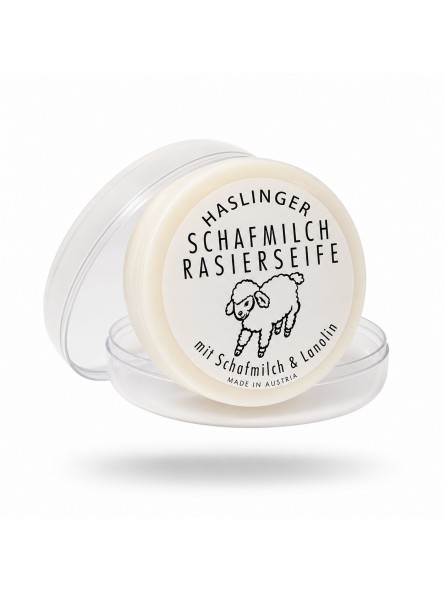 Jabón Afeitar Haslinger Lanolina con Jabonera 60gr
