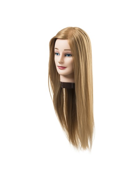 Cabeza Maniquí Cabello Sintético 100% 45-55cm Cindy