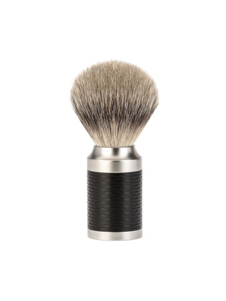 Brocha de afeitar Rocca Negra Punta Plata Mühle