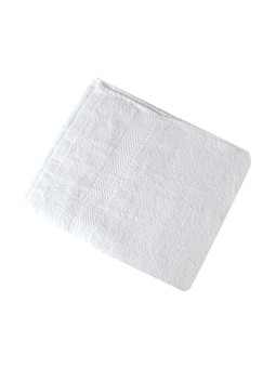 12 Shaving Towels 40x80 White