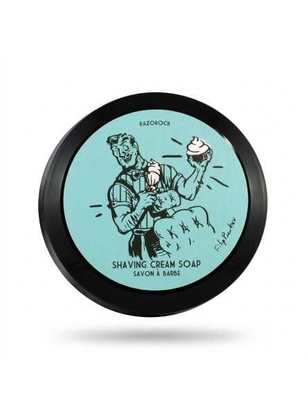 Razorock Blue Barbershop Shaving Soap 150ml
