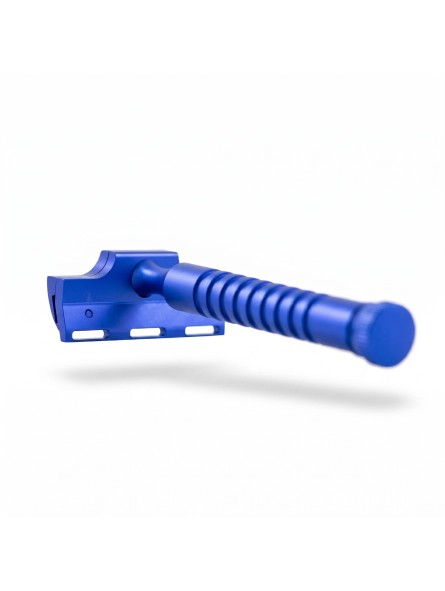 Maquinilla de Afeitar Hawk Azul Eléctrico Anodizado Monofilo