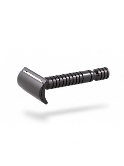 Razorock Baby Smooth Black Anodized Safety Razor