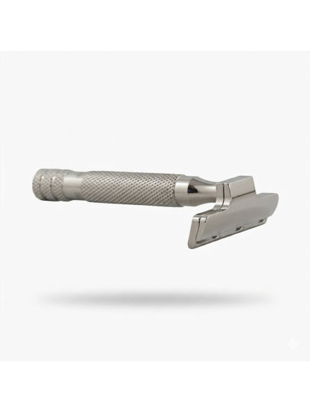 RazoRock Stainless Steel Hawk V3 Agressive Razor HD Handle