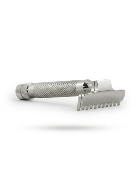 RazoRock Stainless Steel Hawk V3 Open Comb Razor HD Handle